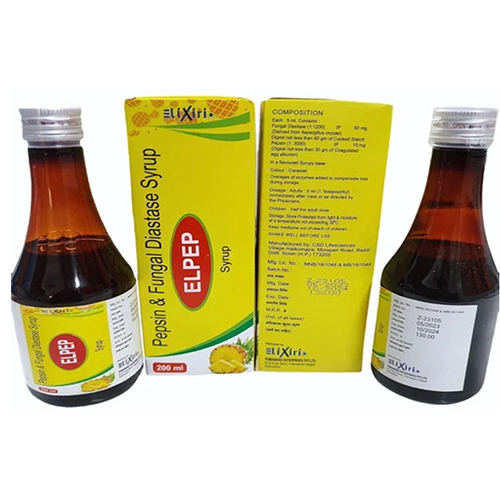 200ml Pepsin Fungal Diastase Syrup