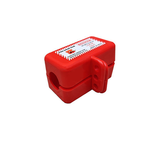 Small Plug Lockout - Color: Red