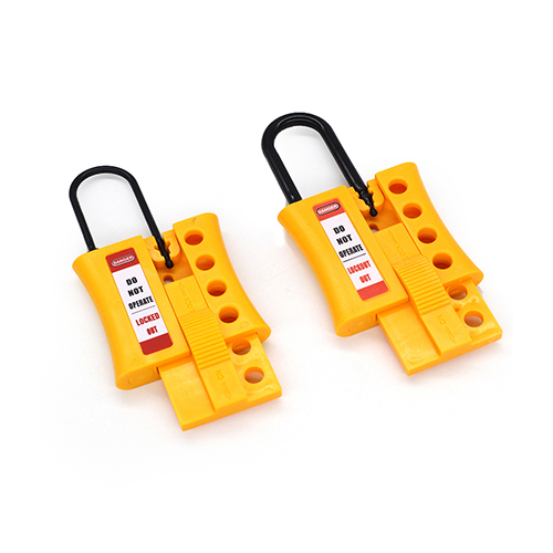 Slider Yellow Lock Out Hasp