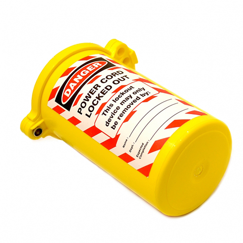 Yellow Color Cylinder Lockout