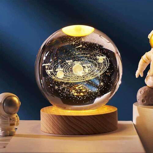 3D Galaxy Crystal Ball