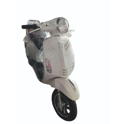 Electric White Scooter