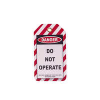 Tag Lockout - Color: Red