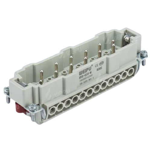 Heavy Duty Male Power Connectors - Application: Industrial