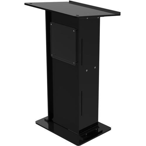 Acrylic Podium Full Black Podium