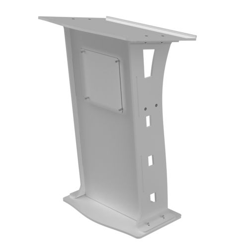 Acrylic Podium Full White Podium