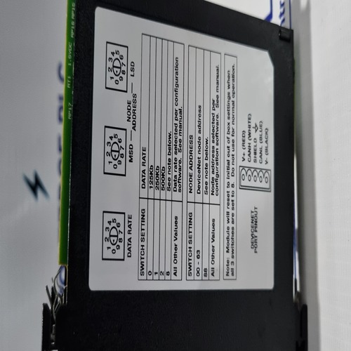 ALLEN BRADLEY 1756-DNB / 1756DNB SER E CONTROLLOGIX DEVICENET COMMS MODULE