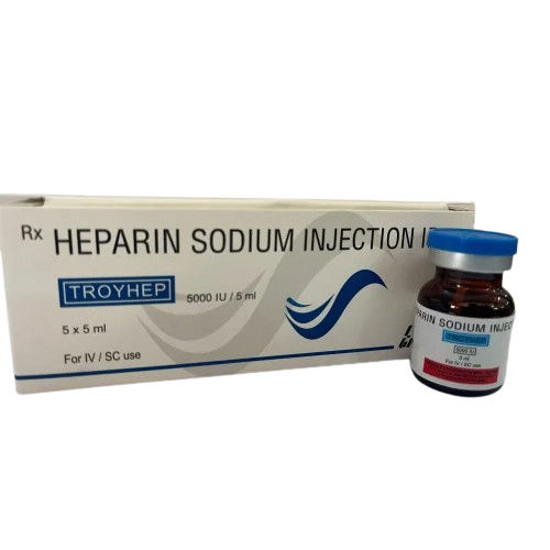 5Ml Heparin Sodium Injection - Physical Form: Liquid