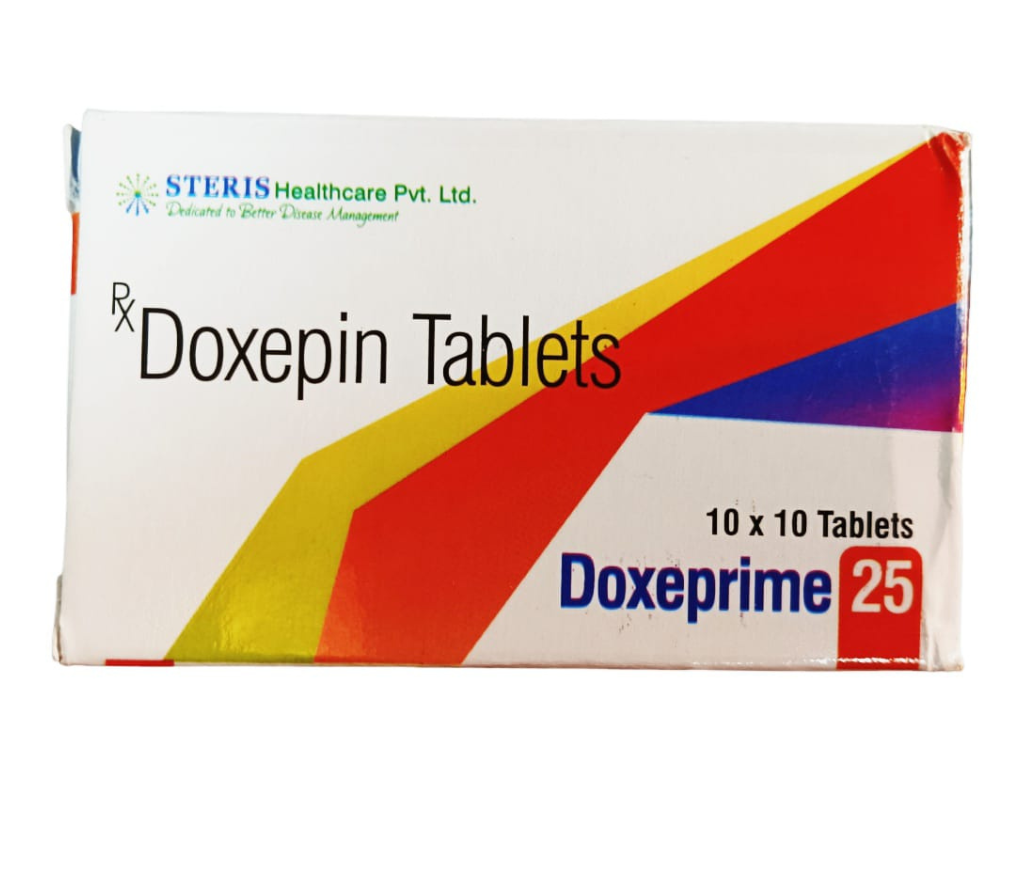 Doxepin Hydrochloride (25mg) - Drug Type: General Medicines