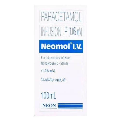 100Ml Neomol Iv Paracetamol Infusion Ip - Drug Type: Generic Drugs