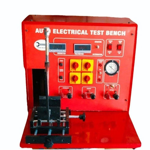 Auto Electrical Test Bench - Color: Red