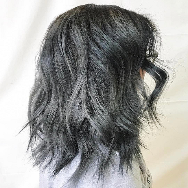 NATURAL GRAY HAIR EXTENSIONS 