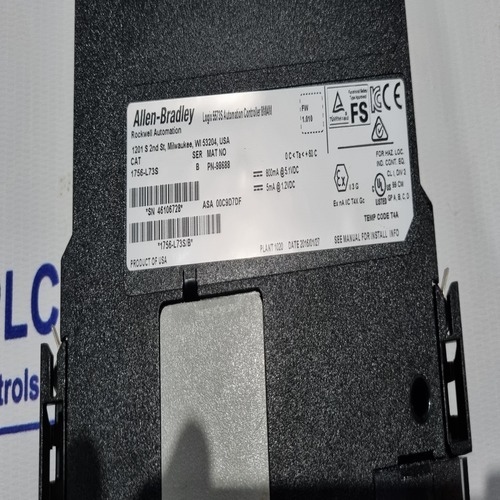 Allen Bradley 1756-L73S / 1756L73S Ser B GuardLogix Logix5573S Controller 8M4M