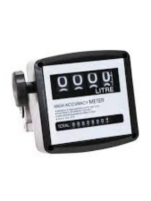 Mechanical Diesel Meter - Industrial Grade, Standard Size | High-Accuracy Flow Measurement, Easy-to-Read Mechanical Display for Diesel Fuel