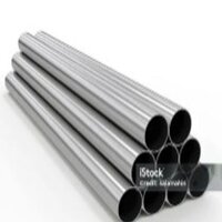 Welded Stainless Steel Pipes - Color: Silver