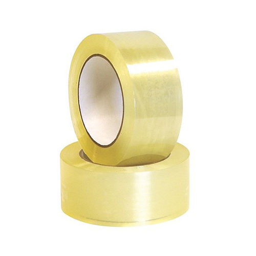 Box Packaging Tape - Color: Yellow