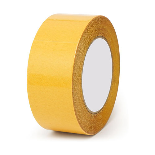 Adhesive Double Sided Fabric Tape - Color: Brown