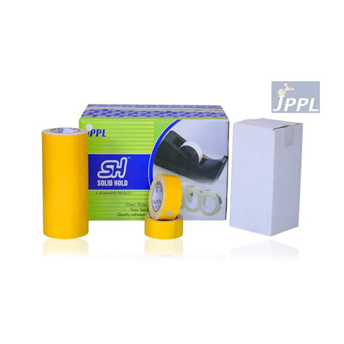 Industrial Double Sided Cloth Tape - Color: Yellow