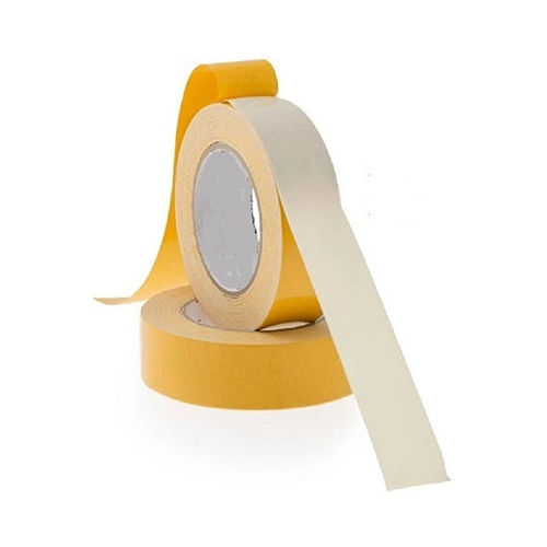 Industrial Double Side Cloth Tape - Color: Yellow