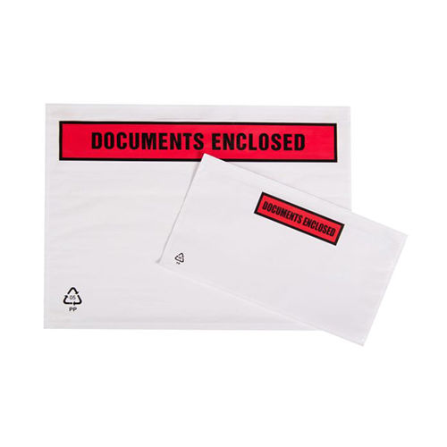 Din Long Packing List Envelope - Feature: To Protect And Secure Transport Of Documents Associated With The Goods