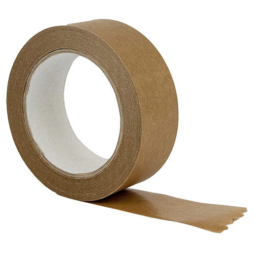 Durable Kraft Paper Wrapping Tape - Color: Brown