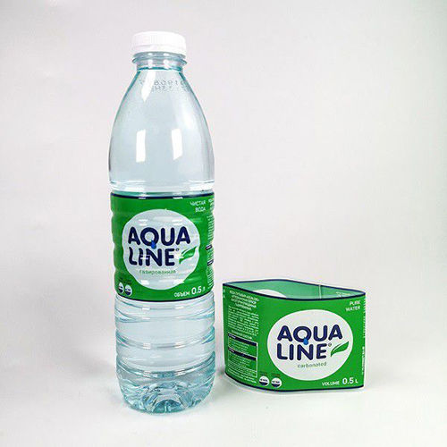 Water Bottle Label - Color: Multicolor