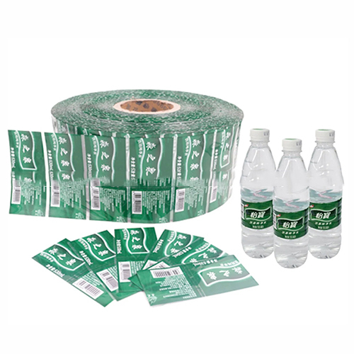 PVC Shrink Sleeve Label For Mineral Water Bottle