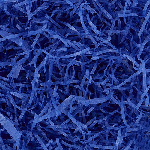 Blue Crinkle Paper Fill - Design Type: Plain