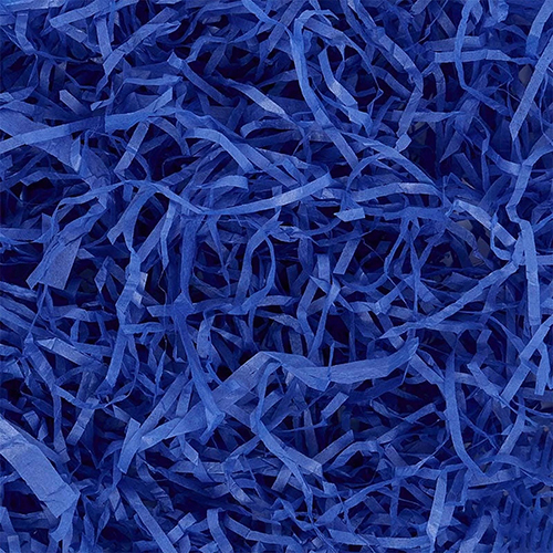 Blue Crinkle Paper Fill