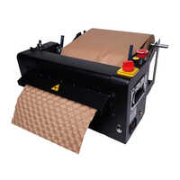 Industrial Paper Bubble Making Machine - Color: Black