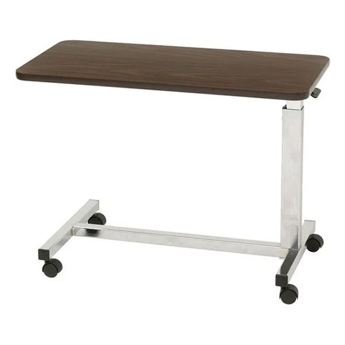 Medical Tilt Top Overbed Table - Design: Plain