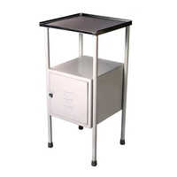 Stainless Steel Hospital Bedside Locker - Design: Plain
