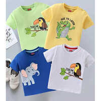 Baby Boys Printed T-shirt - Color: Different Available