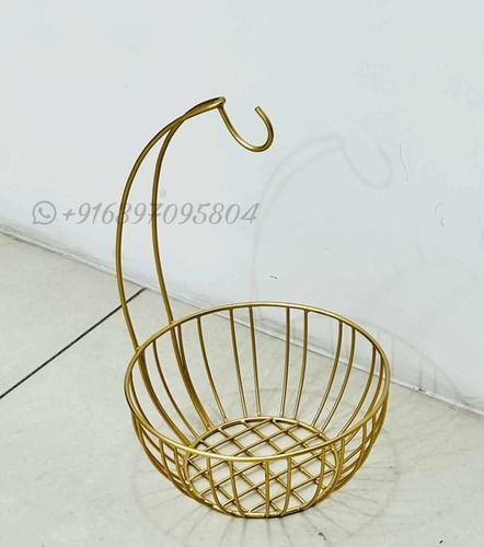 Fruit Basket Iron - Color: Gold