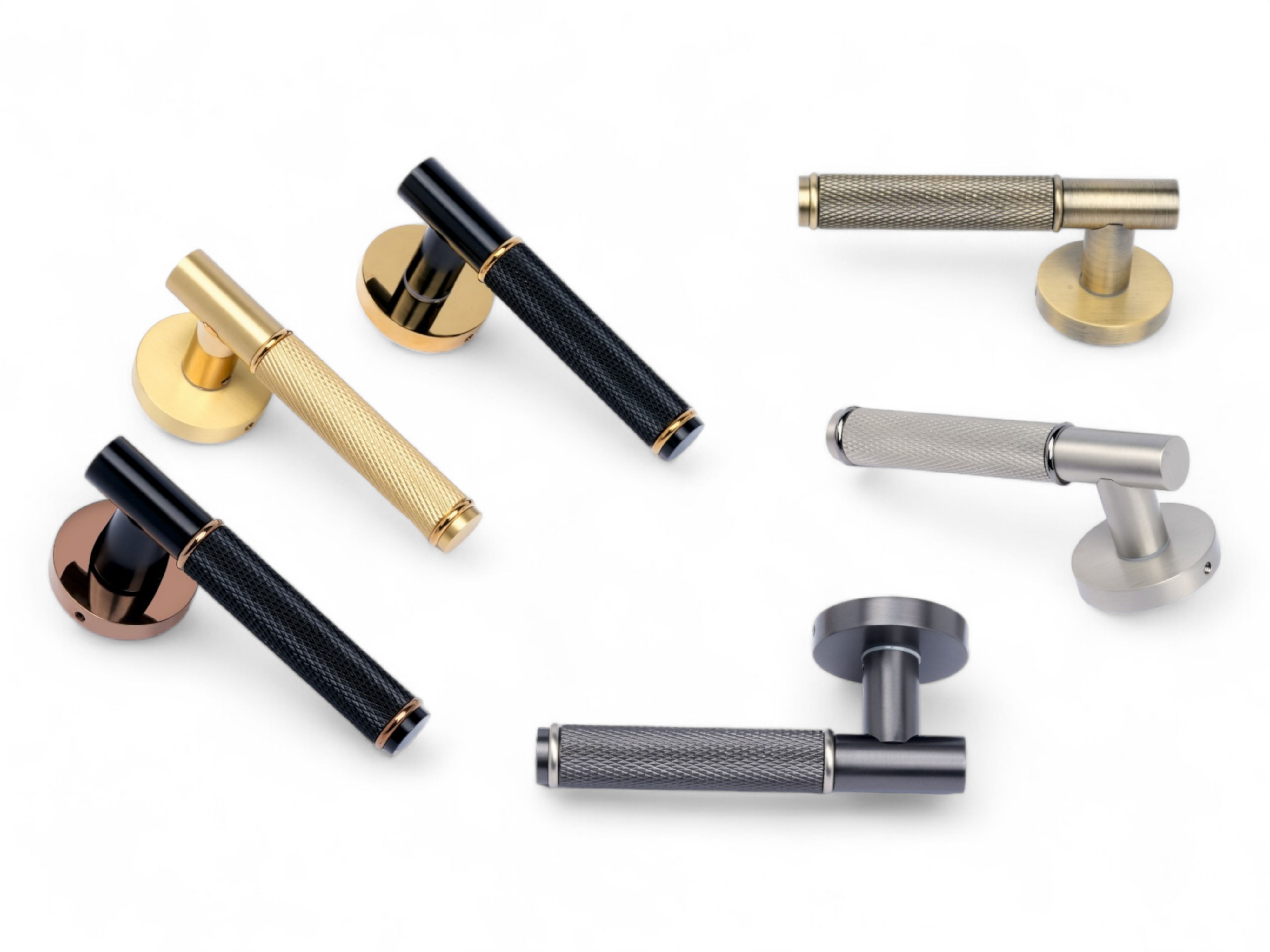 Solid Brass Mortise Handle for Wooden Doors