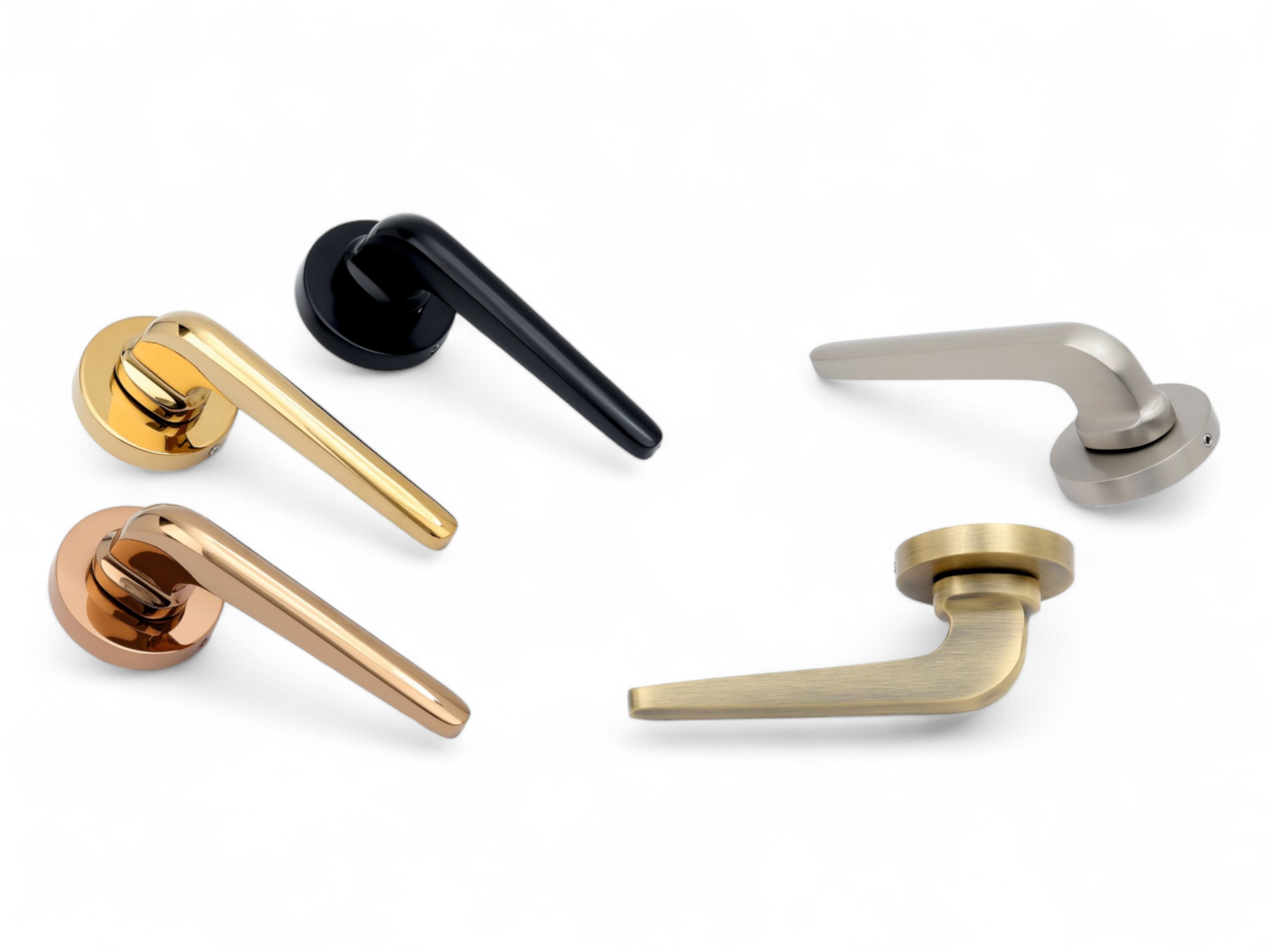 Brass Lever Latch Handle