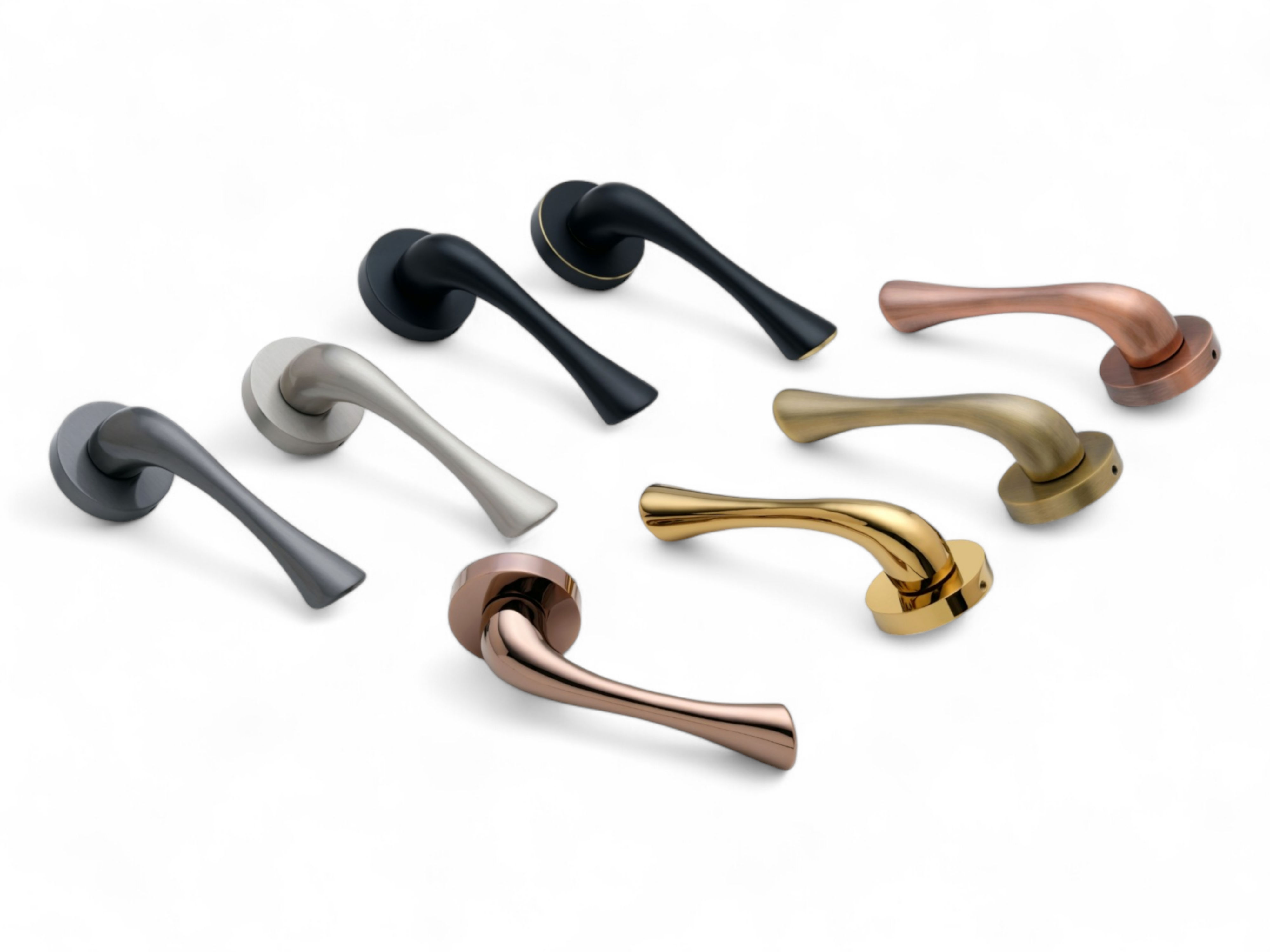 Classic Brass Lever Handle for Homes and Offices