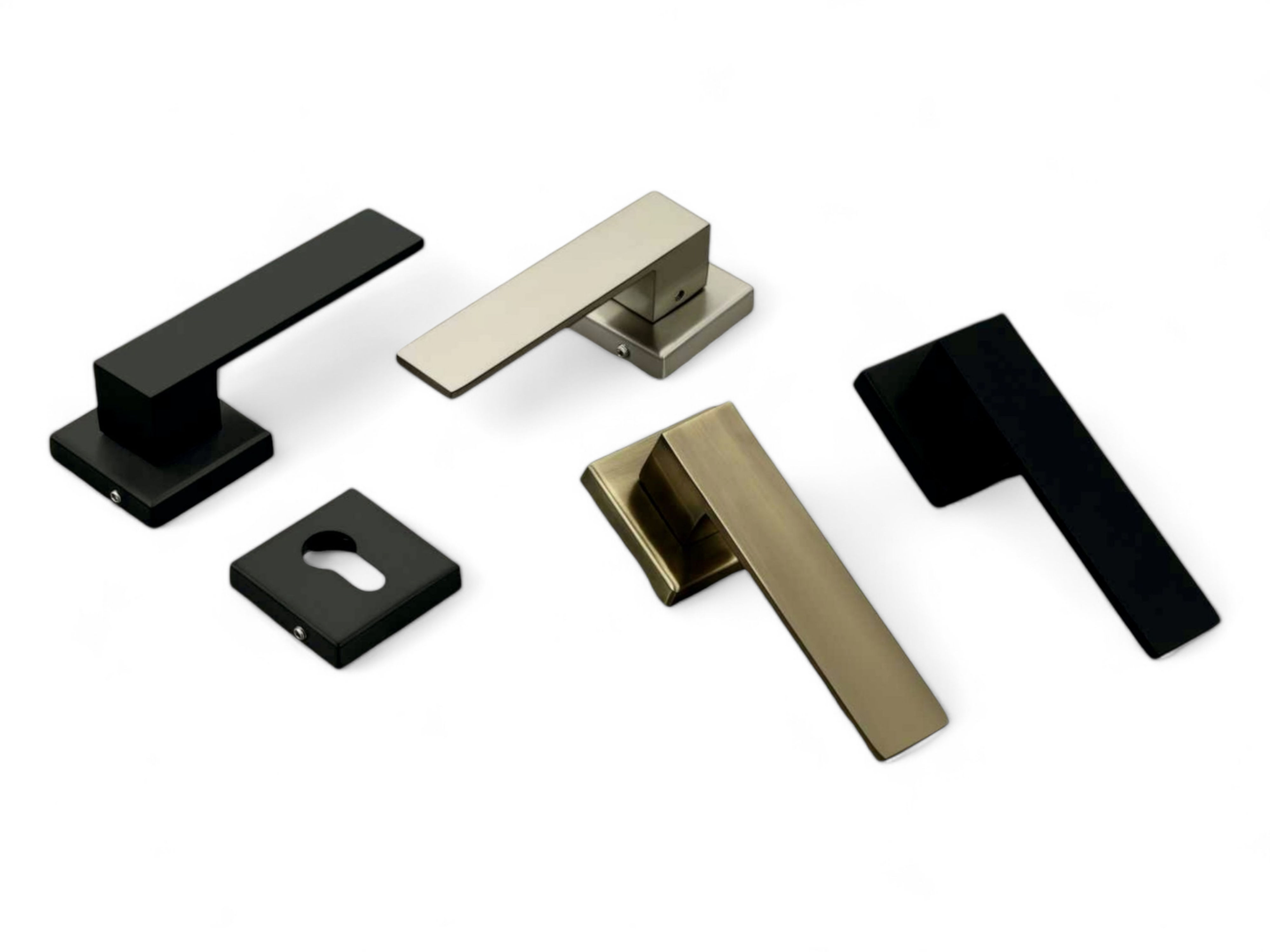 Solid Stainless Steel Mortise Handle For Residential Doors - Material: Metal