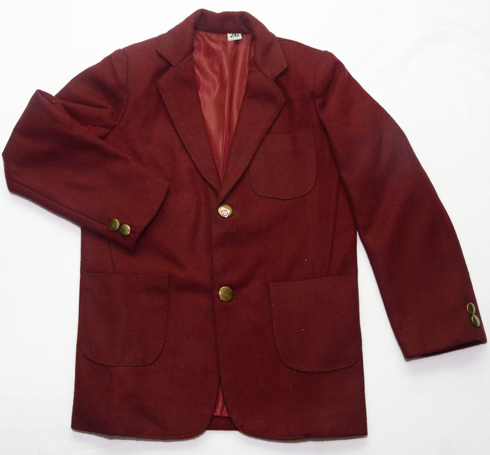 School Blazer for School Uniform - Cotton Blend, Various Sizes, Customizable Colors | Easy to Wash, Strong Stitching, Unisex Design