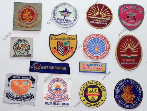 Embroidered Cloth Badge - Multi-Color Round Patch | Custom Design, Iron-On or Velcro Attachment, Fray-Resistant Border