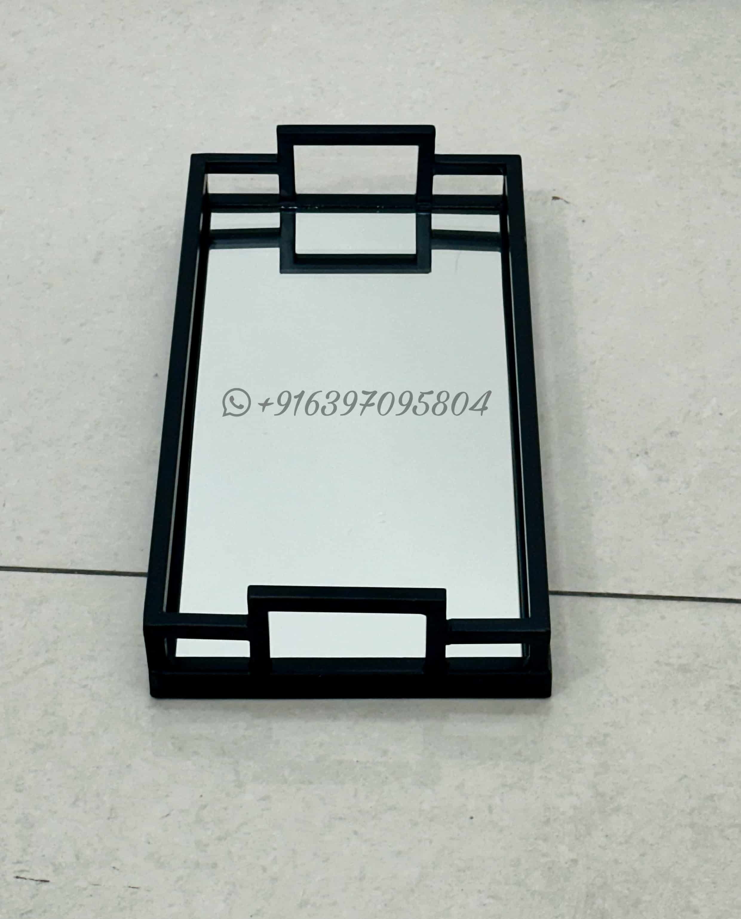 Decorative mirror Tray