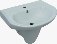 HALF PEDESTAL PEARL  BASIN