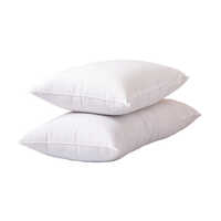 Micro Fibre Pillows - Eco Friendly, Full Size Foam | Plain Style For Home Furniture Comfort