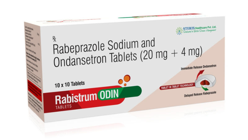 Rabeprazole Sodium (20mg) & Ondansetron (4mg)