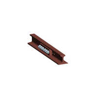 Rail With Joint - Copper, 50x50x6 Mm, 600 Amps Current Rating, Max 2000 Amps, Shed Length 200-400 M, 2 Ports, 1 Year Warranty, Industrial Usage