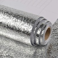 Silver Karkari Sticker Foil Paper - Height: 5  Centimeter (cm)