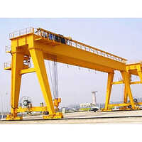 Double Girder Goliath Crane - Span 20-30 m, Semi Automatic Operation, Durable Design, Emergency Stop Enabled