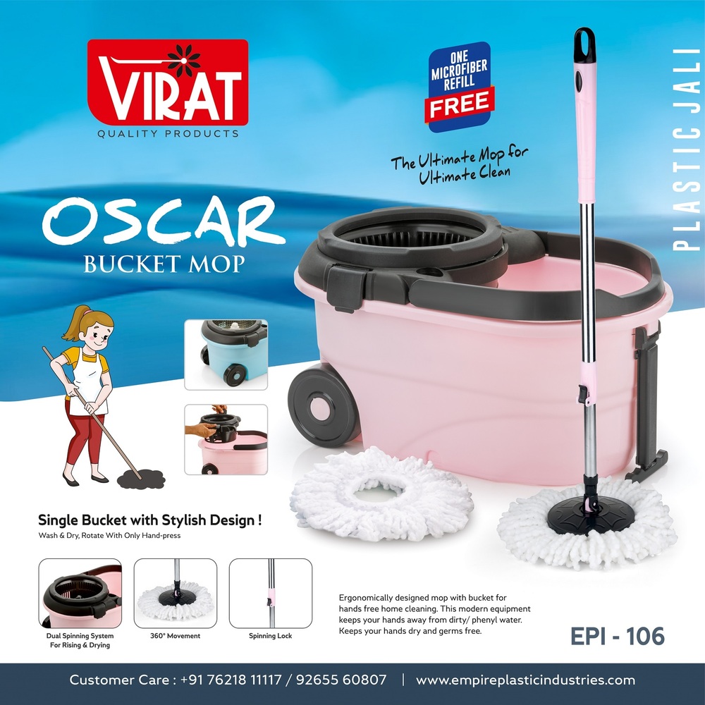 OSCAR BUCKET MOP (PLASTIC NET)