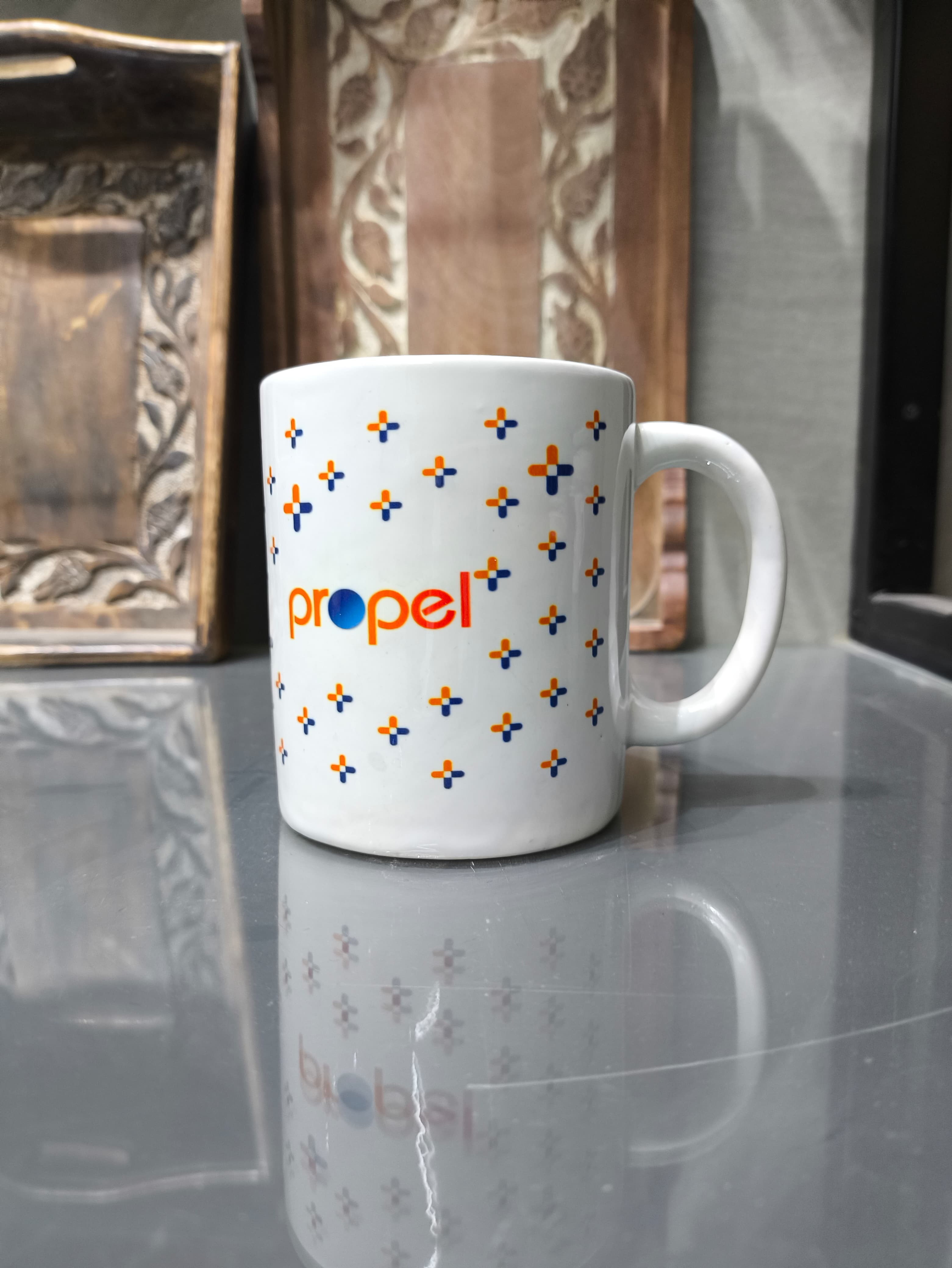 Indian White Sublimation Mug (Printed)