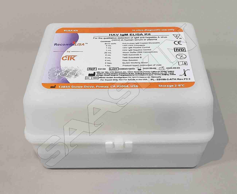 CTK Biotech RecombiLISA HAV IgM ELISA CE